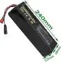 Jieoto 48V 20AH Ebike Battery Waterproof PVC Lithium-ion Battery Pack High Capacity Lithium Battery for 1000W 700W 500W 350W 250W Motor with BMS Protection and Charger