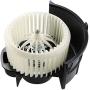 (Front) HVAC Blower Motor w/Fan for 2007-2015 Audi Q7 2004-2010 Volkswagen Touareg Replaces 700262 7L0820021Q 4L1820021B 76994