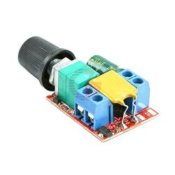 5A DC Motor Speed Controller 3-35V Smooth Soft Start Brushless Motor Speed Control Power Regulator