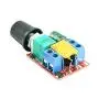 5A DC Motor Speed Controller 3-35V Smooth Soft Start Brushless Motor Speed Control Power Regulator