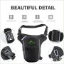 LOCAL LION Motorcycle Leg Bag Drop Leg Bag Hiking Waist Pack Thigh Bags Cycling Riding Running Daypacks for Men Women