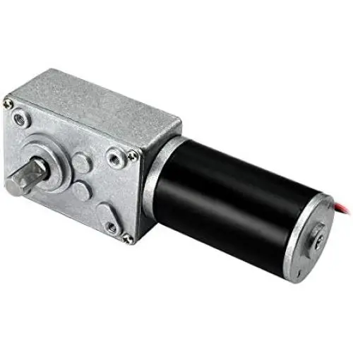 uxcell DC12V 65RPM High Torque Electric Power Speed Reduce Turbine Worm Gear Box Motor