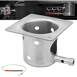 GRISUN Fire Burn Pot, Hot Rod Ignitor, Auger Motor and Grill Induction Fan Kit Replacement Parts, Pellet Grill Cover for Traeger 34 Series Wood Pellet Grill, Pro 780, Texas Elite 34 Grills