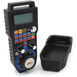 4 Axis 6 Axis USB Mach3 Wireless Handwheel Controller Remote Hand Control CNC Handwheel Manual Pulse Generator for CNC Lathe Engraving Milling Machine (WHB04B) (4 Axis)