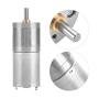 1Pcs 25mm DC 12V 25GA-370 Low Speed Metal Gear Motor for Electronic Lock Electric Toy Car Children Motorcycle(12V 1000RPM)