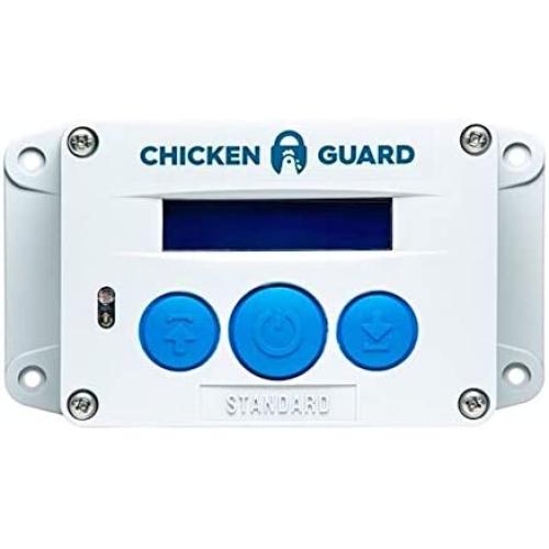 ChickenGuard Standard Automatic Chicken Coop Door Opener, Timer Only, Lifts Pop Hole Door up to 1kg