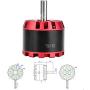 Alomejor Brushless Motor 6354 270KV Outrunner Brushless Motor Controller for Electric Bicycle E Skateboard