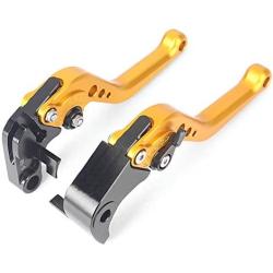 Occus for Suzuki GSXR600 GSXR750 K11 GSXR1000 K9 Brake Clutch Levers Short Adjustable GSXR 600 750 1000 Motor Occus Aluminum - (Color: Null)