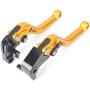 Occus for Suzuki GSXR600 GSXR750 K11 GSXR1000 K9 Brake Clutch Levers Short Adjustable GSXR 600 750 1000 Motor Occus Aluminum - (Color: Null)