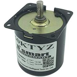 Bringsmart 60ktyz 110V 1rpm Ac Motor Low Noise Gearbox Electric Motor Barbecue High Torque 110V Synchronous AC Reduction Motor
