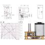 DC6V Low Noise Gear Motor 30RPM/0.5W High Torsion Gear Box Motor Robots Speed Reduction Motor
