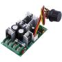 20A DC 10-60V Adjustable Voltage Regulator 1200W PWM Motor Speed Regulator Controller Switch by Current Adjustment