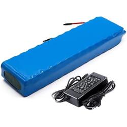 Grideto 36V 30Ah Battery E Bike Lithium Battery Pack,18650 Li-Ion Battery,with Charger,for 200W ~ 500W Motor Electric Bike Motorcycle Scooter