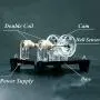 Dual-Coil Brushless Motor - Hall Brushless Motor Electrical Experiment, for Technology Toy Gift Desktop Decoration Artwork, Physics Experiment Instrument