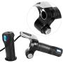 Speed Controller Throttle Grip Kit, DC 36V 32A 1000W Electric Bike Brushed Speed Box Controller Throttle Grip Kit for 7/8in Handle Bar
