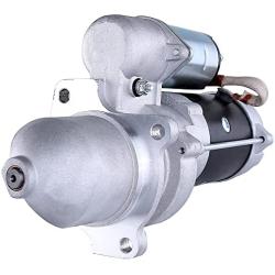 Rareelectrical NEW 12V 12T STARTER MOTOR COMPATIBLE WITH LISTER-PETTERS TRACTOR HL3 HL4 SERIES 1998339 1998347