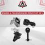Engine and Transmission Mount Set of 4 - Fits Honda Civic 2006-2010 1.8L with Automatic Trans - Replaces 50850-SNA-A81 50820-SNA-023, 50890-SNA-A81 50880-SNA-A81, A4530, A4534, A4543, A4546