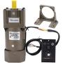 Electric Gear Motor Walfront AC 220V 90W Single Phase Asynchronous Gear Motor High Torque Deceleration Adjustable Speed 5K/10K/20K/50K/100K RPM Optional(20k)