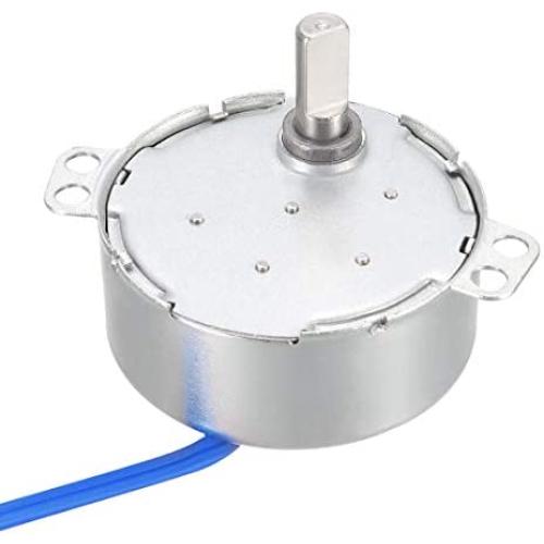 uxcell Synchronous Motor AC 100-127V 4-5RPM 50-60Hz CCW/CW 4W D Shaft