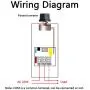 uniquegoods AC 110V 120V 220V 230V 10000W High Power SCR Motor Speed Controller Voltage Regulator Dimming Attemperation Thermoregulation Board