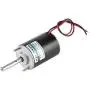 12V/24V 30W CW/CCW Permanent Magnet DC Motor Reversible Electric Gear Motor High Speed Low Noise for DIY Generator XD-3420 (12V 3000RPM)