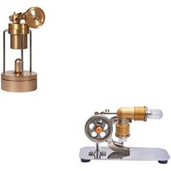 Sunnytech Mini Hot Air Stirling Engine Mini Hot Live Steam Model Education Toy HA001-BJ001