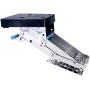 Amarine Made 7.5hp-20hp Heavy Duty Stainless Steel Marine Outboard Auxiliary Boat Motor Bracket