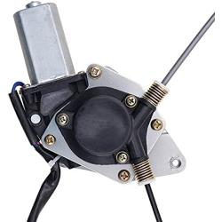 Brock Replacement Drivers Front Power Window Lift Regulator w/Motor 6 Pin Connector Assembly Compatible with 10-14 Legacy Outback 61041AJ03B