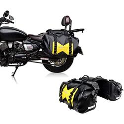 Waterproof Bag Motorcycle saddlebag 50L Tank Bag Motor Side Bag(2 PCS)