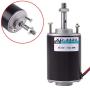 BBT 12V 30W High Speed Permanent Micro DC Magnet Motor,30dB Low Noise Reversible Electric Gear Motor for DIY Generator (DC 12V 3000RPM)