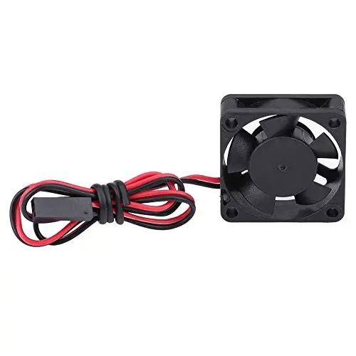 Motor Cooling Fan, 5V-7V DC Cooling Fan RC Motor Heat Sink System Black DC Fan Car Parts (30 * 30MM)