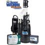 THE BASEMENT WATCHDOG Big Combo CONNECT Model CITS-50 1/2 HP Primary and Battery Backup Sump Pump System with Smart WiFi Capable and 24 Hour a Day Monitoring Controller