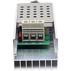 Yenslii AC 110-220V 10000W SCR Motor Speed Controller Volt Regulator Dimmer Thermostat