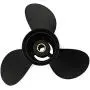 ARKDOZA 9.9x11 9.9x12 9.9x13 9.9x14 9.7x10 Aluminum Propeller for Tohatsu/Nissan Outboards with 10 Spline Tooth 25HP 30HP