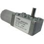 BEMONOC High Torque Dc 12v Low Speed 2RPM Reversible Worm Gear Motor of Miniature Metal Motor with Shaft 6mm