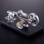 Sunnytech Hot Air Stirling Engine Education Toy Electricity Power Generator LED (FD03M)