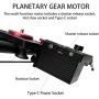ASHANKS Camera Slider Motorized, APP Carbon Fiber Track Dolly Rail , Follow Focus & 120°Panoramic Shooting for Time-Lapse/Video Photography,Silent Motor, Compatible for Android/iOS,31.5in/80cm, A300S