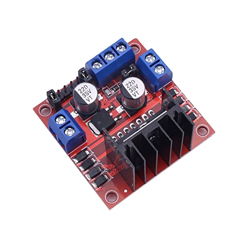 Fielect L298N Motor Drive Controller Board Module Dual H Bridge DC Stepper for Arduino 1pcs