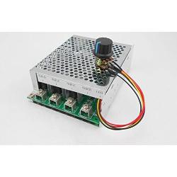 IRUI Motor Speed Control Driver Board 9V-55V 60A 3000W PWM Controller DC 12V 24V 36V 48V Variable Volt Regulator Pulse Width Governor LED Indicator Switch High Power