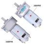 Moteur DC Réduisant Engrené de Grande Couple, 35W, 12V DC, Ajustable, 60GA775 (300R) Moteur DC Réduisant Engrené de Grande Couple, 35W, 12V DC, Ajustable, 60GA775 (300R)
