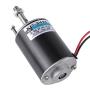 Mini 12V CW/CCW Permanent Magnet DC Motor Reversible Electric Gear Motor High Speed Low Noise for for DIY Generator(DC 12V 3500RPM)