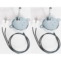 2PCS TYC-40 AC 12V 50/60Hz Synchronous Motor 5RPM CW/CCW 1-2W for LED Decoration Christmas Ornament (Shaft Length 33mm)