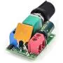 Contrôleur de vitesse PWM 5A pour moteur DC miniature 3 V - 35 V Interrupteur de commande de vitesse LED dimmer Contrôleur de vitesse PWM 5A pour moteur DC miniature 3 V - 35 V Interrupteur de commande de vitesse LED dimmer