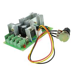 1200W 20A PWM DC Motor Speed Controller DC 10V-60V Adjustable Speed Control Switch 12V 24V Fan Motor Speed Regulator Governer