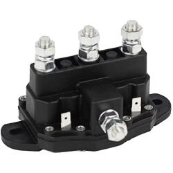gradora Winch Motor Reversing Solenoid 12V DC Contactor Relay Switch Intermittent Duty 6 Terminals 214-1211A11-06 214-1231-A11