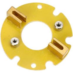 Keenso Carbon Brush Base, Boat Electric Propeller Carbon Brush Base Holder Spring Replacement Marine Motor Accessory