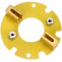 Keenso Carbon Brush Base, Boat Electric Propeller Carbon Brush Base Holder Spring Replacement Marine Motor Accessory