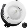 BOXI Heater Blower Motor with Fan Cage Fits for Toyota Corolla 2009-2017 / for Toyota Prius 2010 2011 2012 2013 2014 2015 2016 / for Toyota Prius V 2012-2016 / Replace OE# 87103-02210 700249