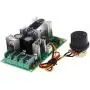Stayhome 1pcs DC10-60V DC Motor Speed Regulator 12V 24V 36V 48V High Power Drive Module PWM Motor Speed Controller 20A Current Regulator