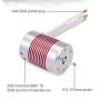 Surpass Hobby 3650 3900KV Waterproof Brushless Sensorless Motor Shaft 3.175mm for for 1/10 RC Car Truck